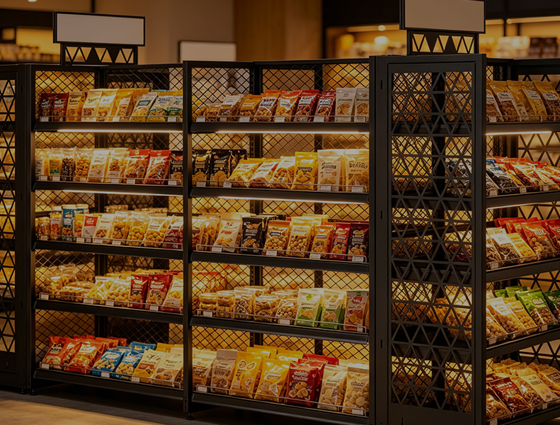 Supermarktregal